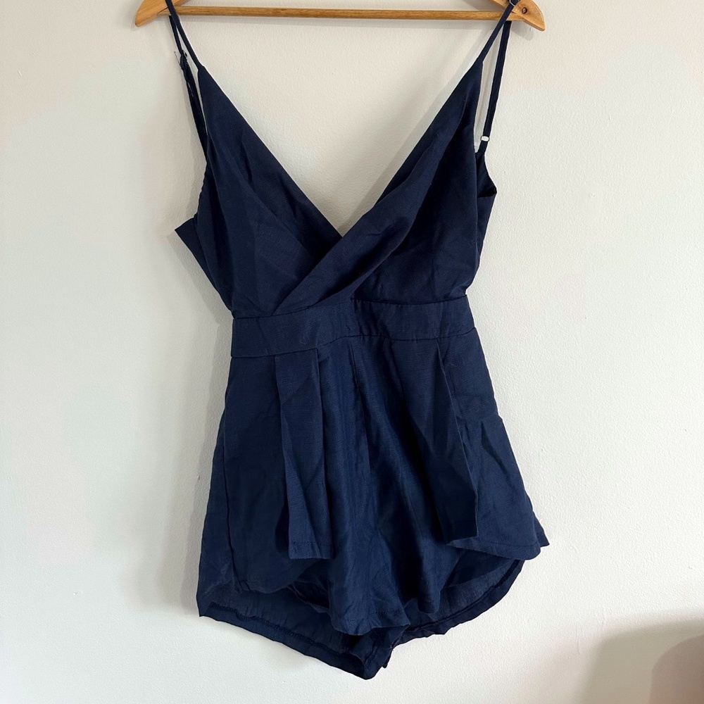 Showpo Navy Romper Size 4